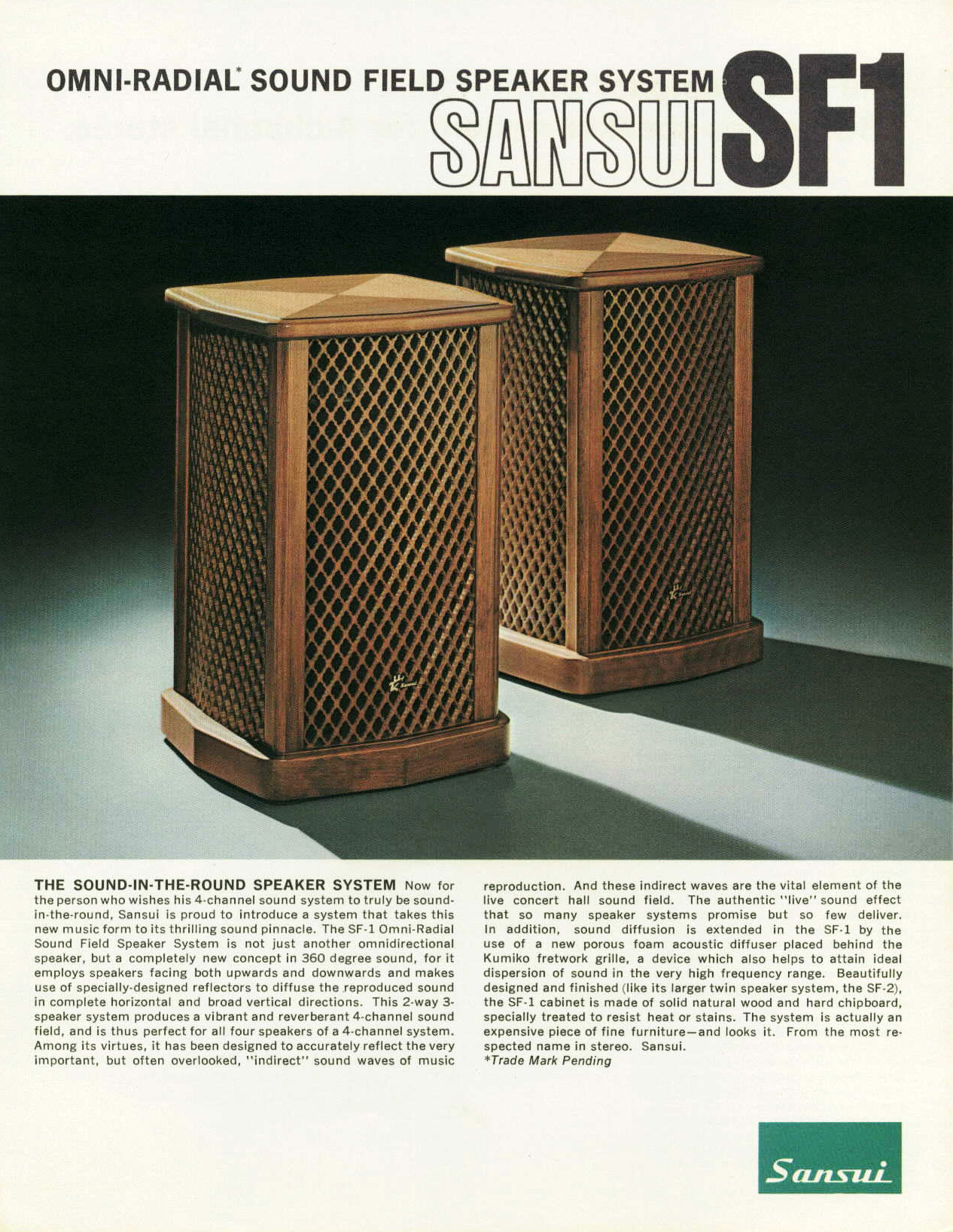 sansui sf1 speakers